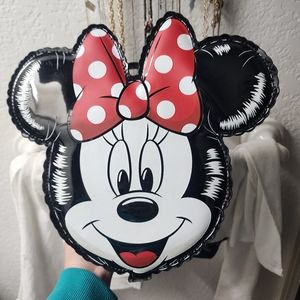Disney loungefly minnie mouse balloon convertible backpack / crossbody